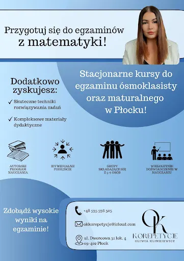 OK Korepetycje Oliwia Klimkiewicz